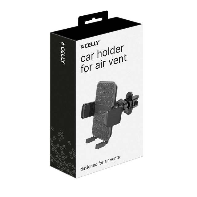 Celly Mount Vent Plus - Supporto per auto per telefono cellulare - fino a 6,5" …