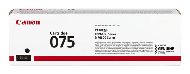 CANON CARTRIDGE 075 BK