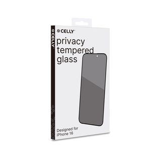 Celly PRIVACY FULL GLASS - Apple iPhone 16 IPHONE 16 CASES