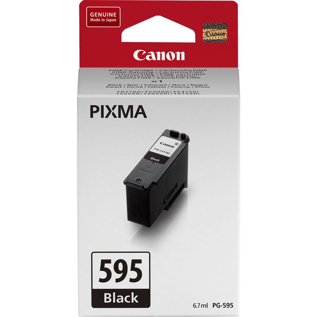 CANON PG-595 INK NERA PER TS7550i-TS6550i-TS415i 180 PAGINE