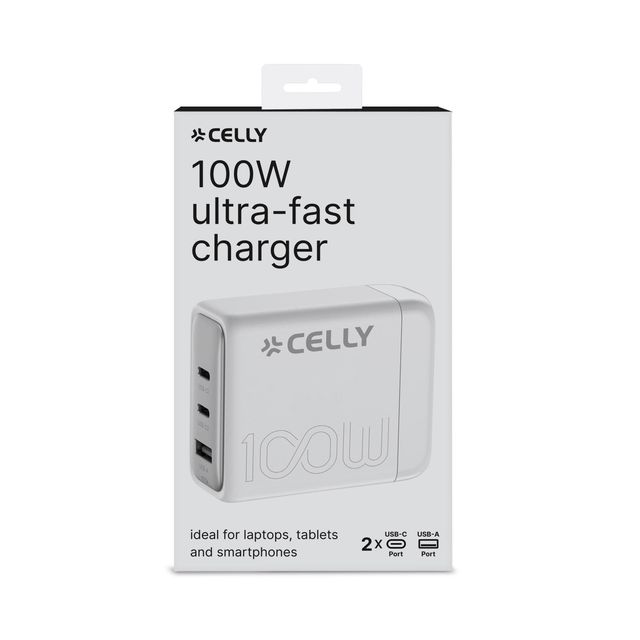 Celly PS3GAN100W - 100W Power Station PRO POWER