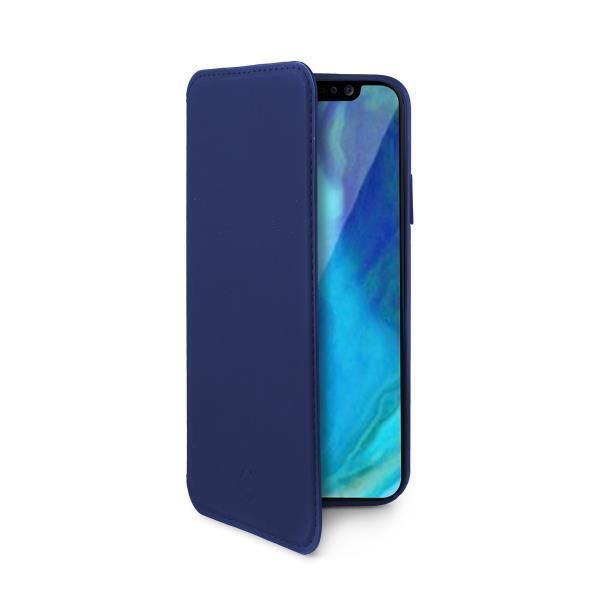 Celly Prestige - Flip cover per cellulare - poliuretano - blu - 6.5" - per Appl…