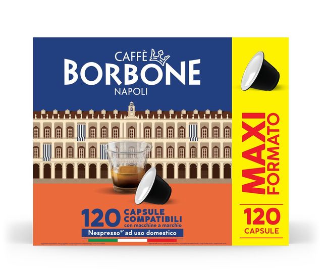 CAPSULE MONODOSE DI CAFFE' MISCELA NOBILE BLU COMPATIBILI MACCHINE NESPRESSO - …