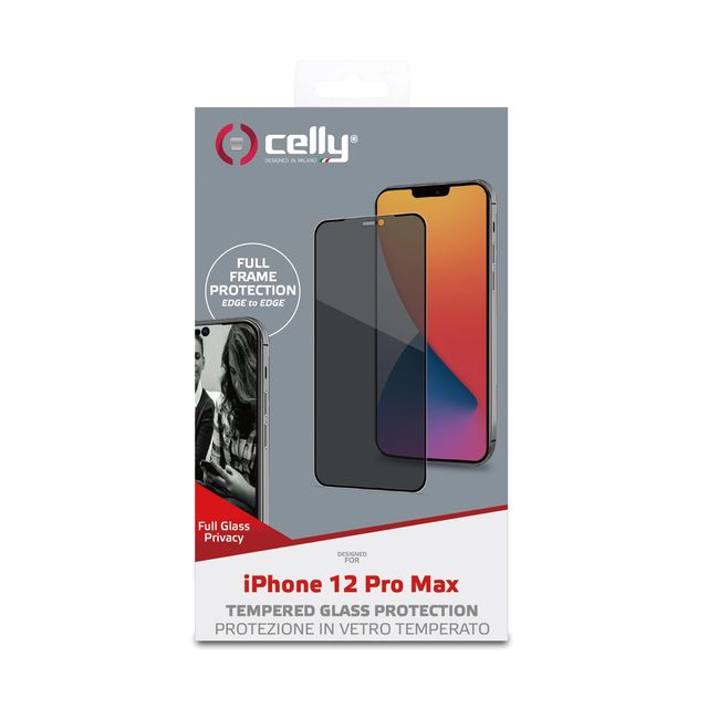 Celly Privacy Full Glass - Protezione per schermo per telefono cellulare - con …