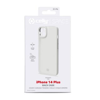 Celly SPACE - Cover per cellulare - TPU (poliuretano termoplastico) - bianco - …