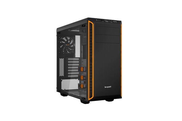 CASE PURE BASE 600 ATX MID TOWER GAMING NERO ARANCIO