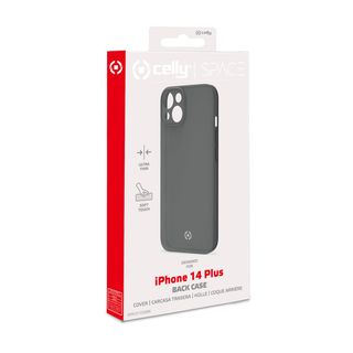 Celly SPACE - Cover per cellulare - TPU (poliuretano termoplastico) - nero - pe…