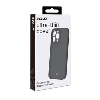 Celly SPACE - Cover per cellulare - TPU (poliuretano termoplastico) - nero - pe…