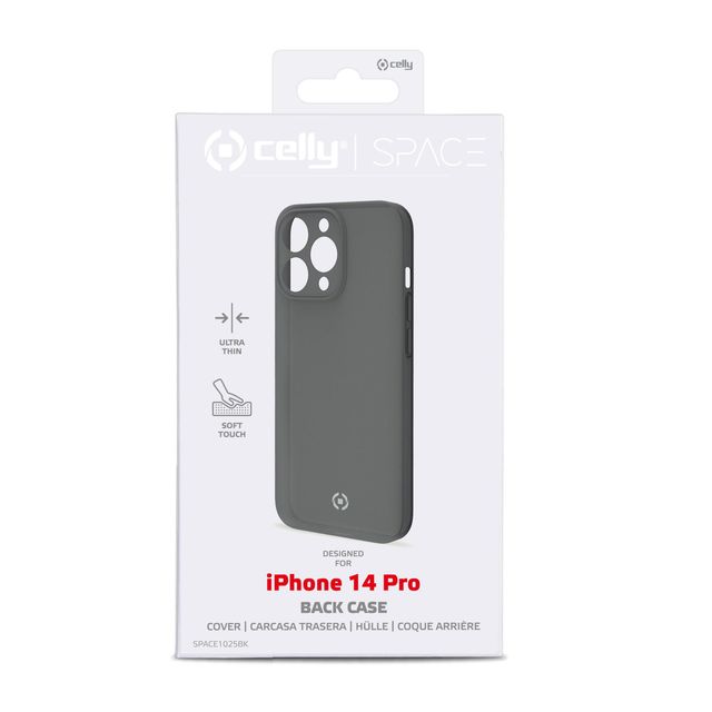 Celly SPACE - Cover per cellulare - poliuretano termoplastico morbido (TPU) - n…