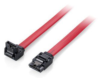 CAVI COMPUTER MOBILE - EQUIP - CAVO SATA III 7-pin (1x Angolo 90) M, 0.5m