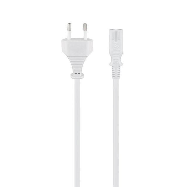 CAVO ALIMENTAZIONE EURO POWER PLUG 2 POLI M-C7F (EC1916) 1.8MT