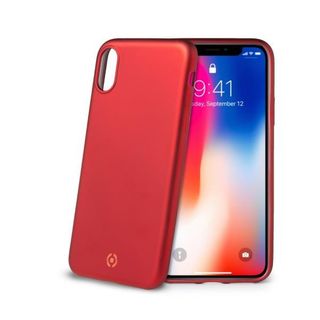Celly Soft Matt - Cover per cellulare - TPU (poliuretano termoplastico) - rosso…