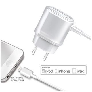 Celly TCIP5 - Alimentatore - 1 A (Lightning) - bianco - per Apple iPhone 5, 5c,…