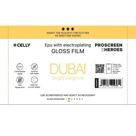 CELLY 10 PZ PROFILM DUBAI ELECTROPLATING