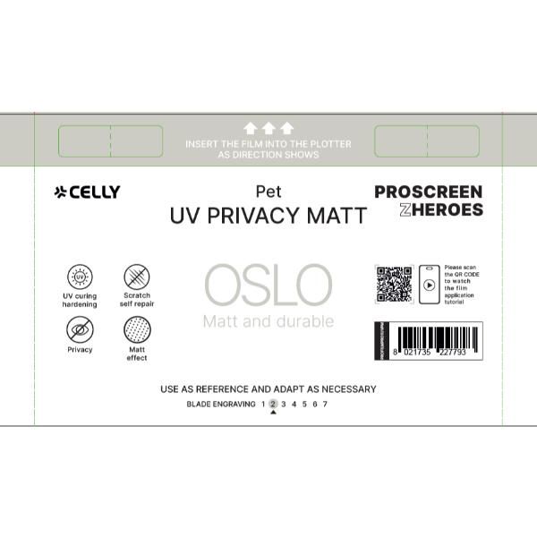 CELLY 5 PZ PRO UV PRIVACY MATT OSLO