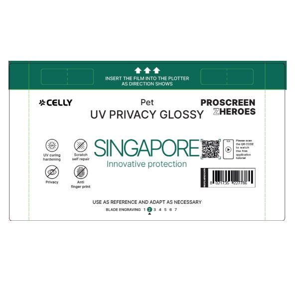 CELLY 5 PZ UV PRIVACY GLOSSY SINGAPORE