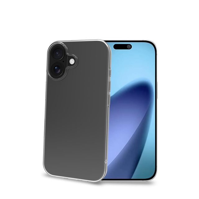 CELLY APPLE iPHONE 17 COVER IN MORBIDO TPU ANTI-SHOCK TRASPARENTE