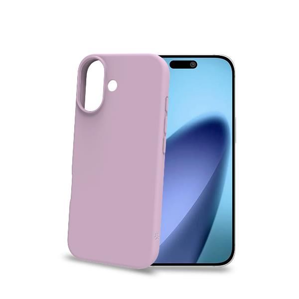 CELLY APPLE iPHONE 17 COVER IN MORBIDO TPU CON FINITURA SOFT TOUCH ROSA