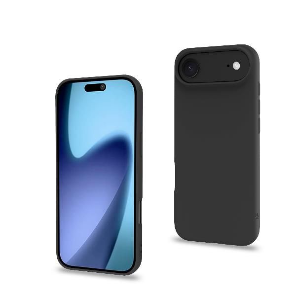 CELLY APPLE iPHONE AIR COVER IN MORBIDO TPU CON FINITURA SOFT TOUCH NERO