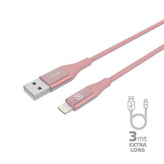 Celly USBLIGHTCOL3M - Cavo Lightning - USB maschio a Lightning maschio - 3 m - …