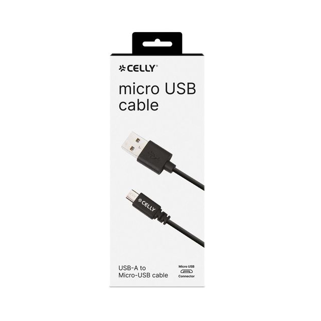 Celly USBMICRO - USB-A to Micro Usb Cable 10W