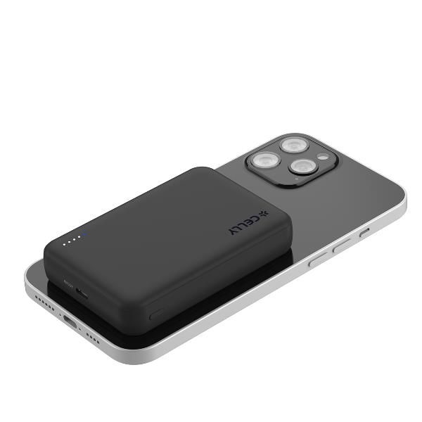 CELLY POWERBANK WIRELESS MAGSAFE 10.000mAh 15 W PORTA USB-C BIDIREZIONALE DA 20…