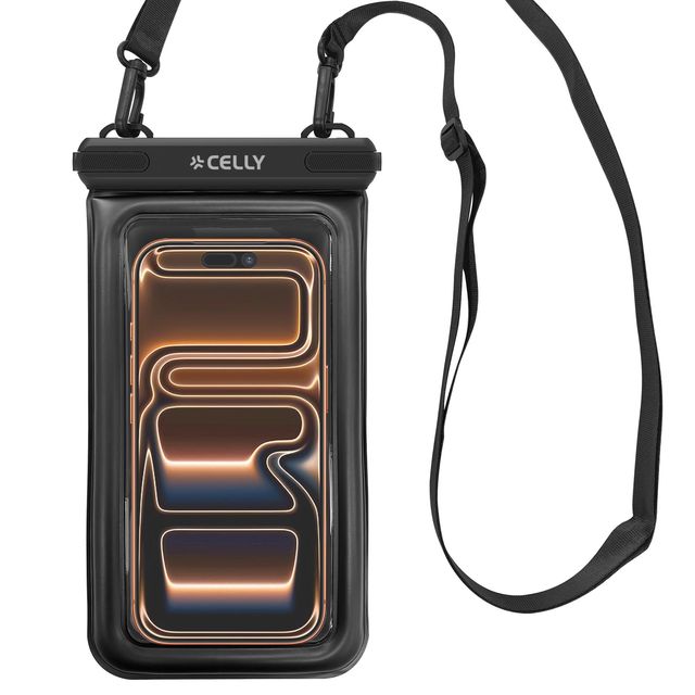 CELLY SPLASHBAG CUSTODIA IMPERMEABILE GALLEGGIANTE PER SMARTPHONE FINO A 6.9" T…