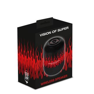 Celly VISION OF SUPER - Altoparlante - portatile - senza fili - Bluetooth - nero