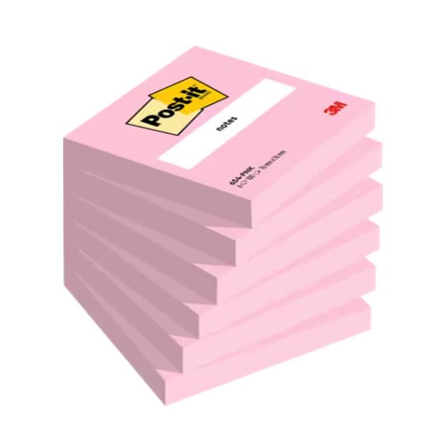 CF6 POST-IT® 76X76MM ROSA