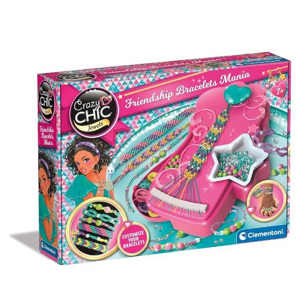 CLEMENTONI CRAZY CHIC MY BEADS LAB SET CREATIVO PER CREARE BRACCIALETTI