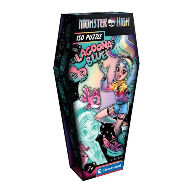CLEMENTONI PUZZLE 150 MONSTER HIGH 1 COFFIN PACK LAGOO