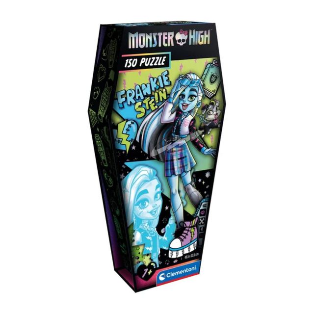 CLEMENTONI PUZZLE 150 MONSTER HIGH COFFIN PACK - FRANK