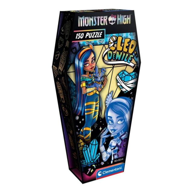 CLEMENTONI PUZZLE 150 MONSTER HIGH COFFIN PACK CLEO