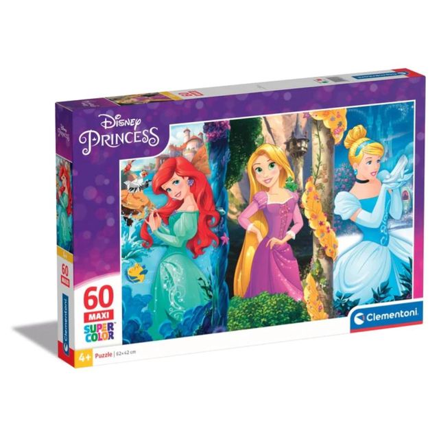 CLEMENTONI PUZZLE 60 MAXI PRINCESS