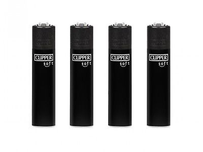 CLIPPER ACCENDINO MICRO BLACK SOFT 1PZ=(48PZ)