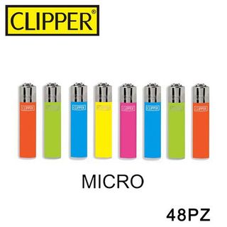 CLIPPER ACCENDINO MICRO FLUO MIX BRAND 1PZ=(48PZ)