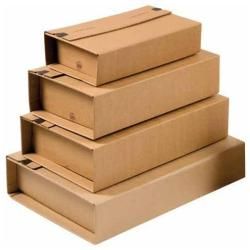 COLOMPAC SCATOLA AUTOMONTANTE IN CARTONE 75X165X271 mm AVANA CONF 20 Pz.