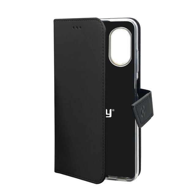 Celly Wally - Enterprise Edition - flip cover per cellulare - similpelle - nero…