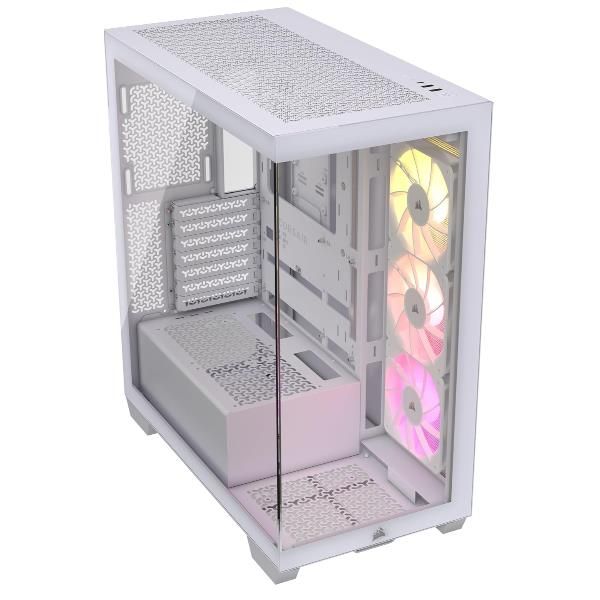 CORSAIR 3500X ARGB BLACK MID-TOWER ATX CASE PER PC VETRO PANORAMICO TEMPERATO C…