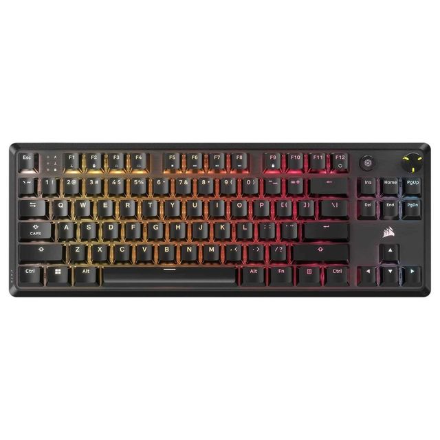 CORSAIR K70 CORE TKL RGB TASTIERA MECCANICA TENKEYLESS SWITCH CORSAIR MLX RED U…