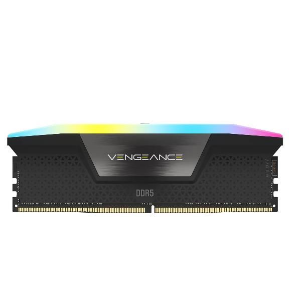 CORSAIR VENGEANCE RGB 8GB 1 x 8GB DDR5 5.200MHz XMP CL40 DIMM NERO