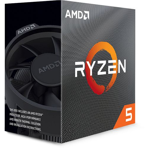 CPU AMD RYZEN5 5600 AM4 3,5GHZ NOVG 6CORE BOX 32MB 64BIT 65W NO VGA