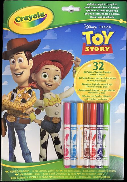 CRAYOLA - ALBUM ATTIVITA & COLORING TOY STORY 04-7047 iva.ass.imp art74