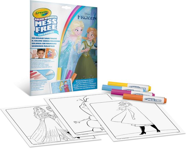 CRAYOLA - COLORING SET COLOR WONDER "DISNEY FROZEN 2" 25-2907 iva.ass.imp art74