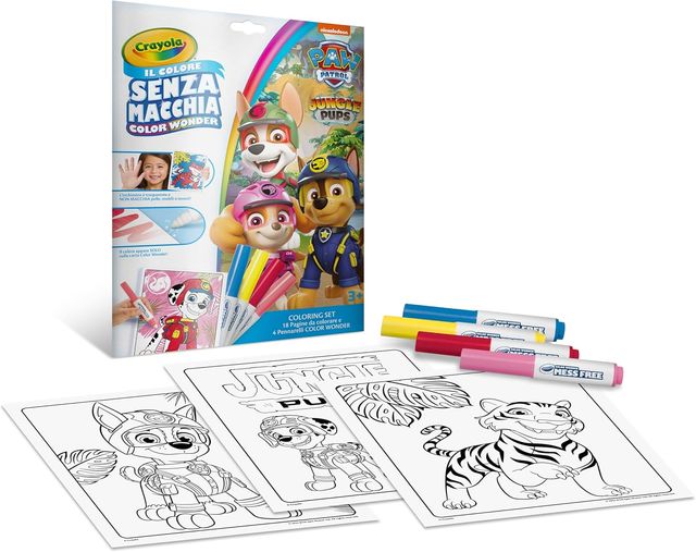CRAYOLA - COLORING SET COLOR WONDER "PAW PATROL" 25-2909 iva.ass.imp art74