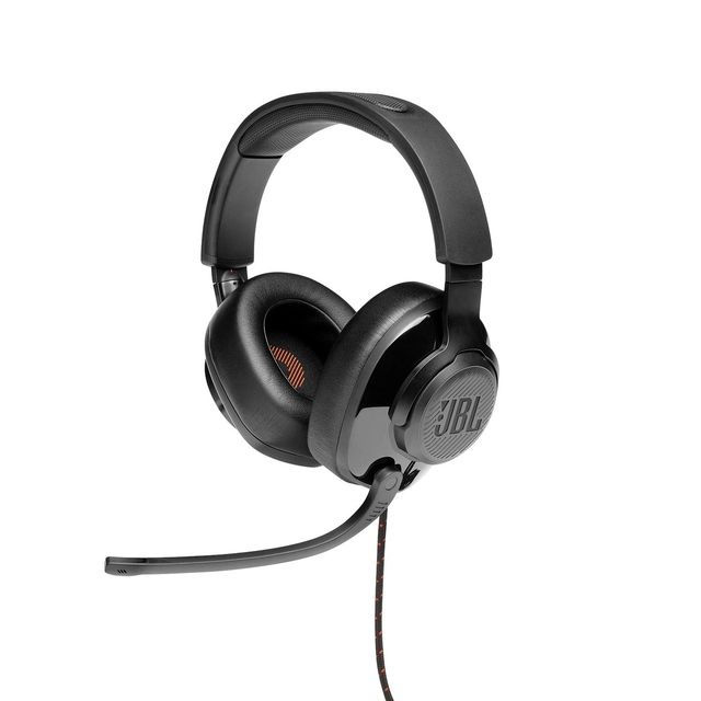 CUFFIA GAMING CON MICROFONO QUANTUM 200 (JBLQUANTUM200BK)