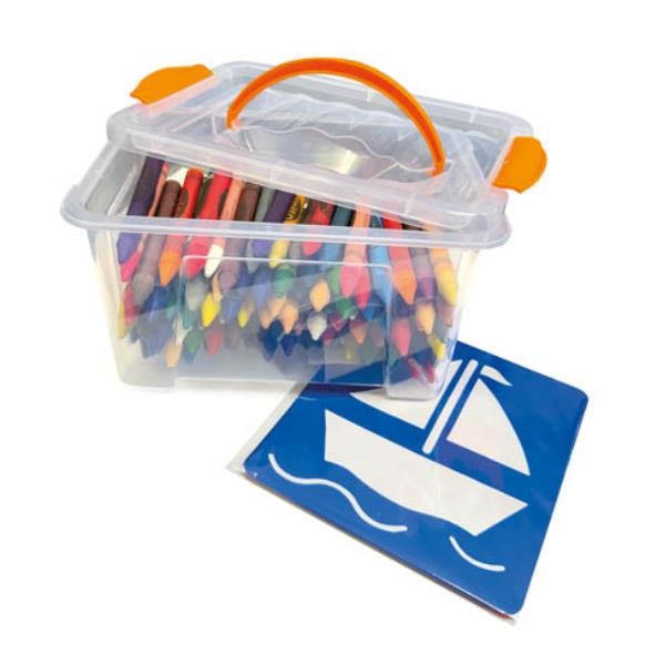 CWR CF100 PASTELLI A CERA SCHOOLPACK