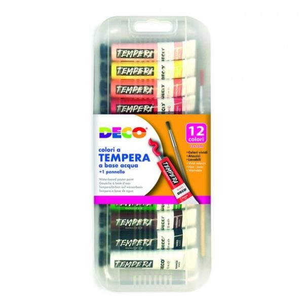 CWR CF12 COLORI A TEMPERA 12ML ASS.