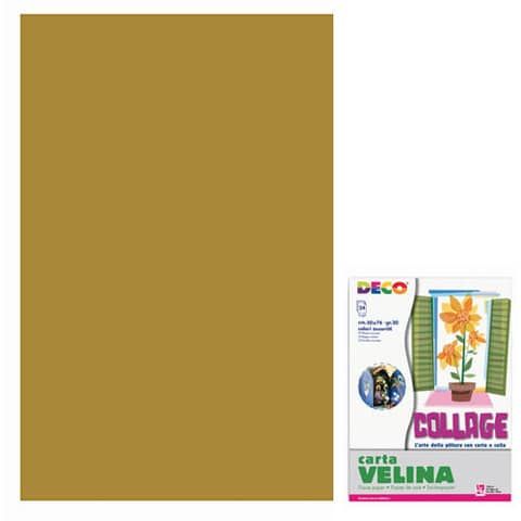 CWR Deco Collage - Carta - 500 x 760 mm - 24 fogli - marrone - carta velina