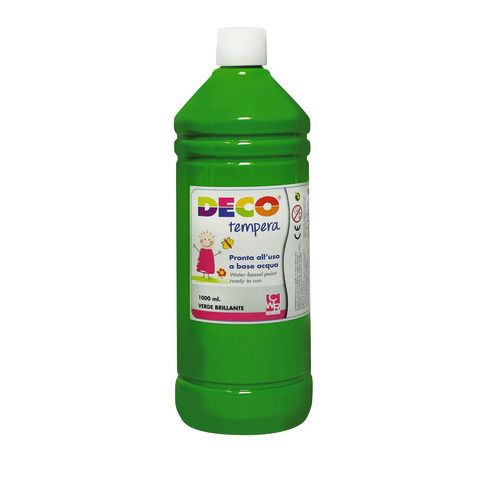 CWR TEMPERA FLACONE 1000ML VERDE BRILL.